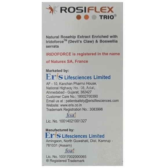 rosiflex trio capsule 14's